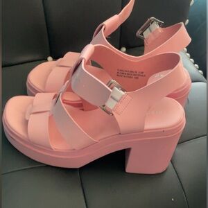 Madden girl platform heels for sale worn once size 9.5